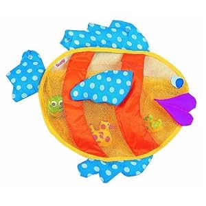 Sassy Large Toy Organizer, Orange Blue by Sassy