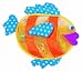 Sassy Large Toy Organizer, Orange / Blue
