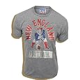 Junk Food NFL New England Patriots Football Heather Steel Gray Adult T-shirt Tee