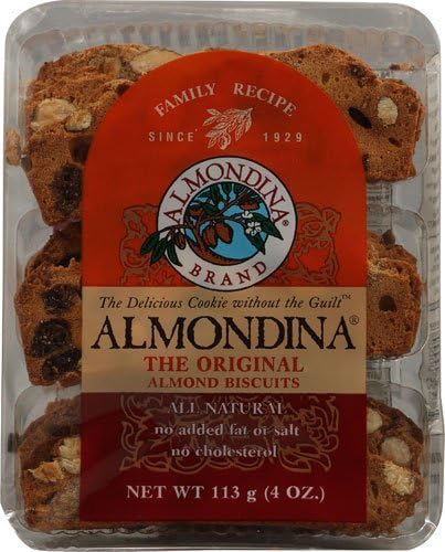 Almondina Biscuits Original Almond -- 4 oz (Pack of 1)