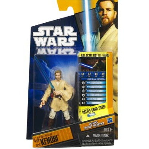 510uYvIaydL Star Wars 2010 Saga Legends Obi Wan Kenobi 3 3/4 Inch Scale Action Figure SL12