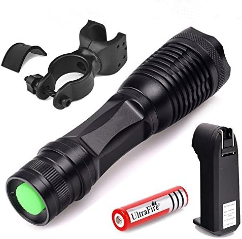 2000 Lumen Zoomable Cree XML T6 LED 18650 Flashlight Focus Torch Zoom Lamp Light