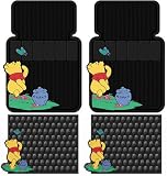 Winnie The Pooh 4 Pc Floor Mats Set