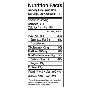 GoPicnic Ready-to-Eat Meals, Hummus + Crackers, 4.4-Ounce Boxes (Pack of 6)