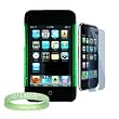 Apple iPod Touch 3rd generation 3 Item Accessories Bundle : includes Green Custom Case + Screen Protector + Vangoddy tm, Live*Laugh*Love wrist band!!!