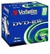 Verbatim DVD-RW 2x Speed 10er Pack Jewel Case DVD-Rohlinge