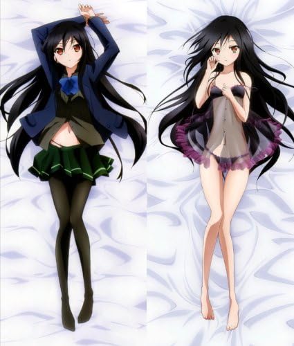 Accel World Body Pillowcase Kuroyukihime Dakimakura (1, 59.06"x19.69"(150cmx50cm))