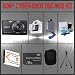Sony Cyber-shot DSC-WX9 Digital Camera (Black) + Huge Accessories Package Including 16gb Memory Stick Pro Duo Memory Card + NP-BN1 Extra Replacement Li-ion Battery Pack + Hi-Speed SD Card Reader + Carrying Case + Table Top Tripod + Lens Cleaning Kit + LCD Screen Protectors Kit