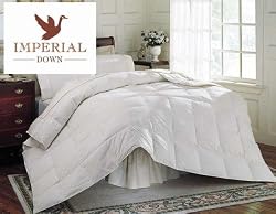 White Feather Down Comforter - Queen Size