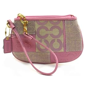 AUTHENTIC COACH ALI PATCHWORK WRISTLET 42680 (Lilac)