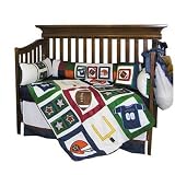 Trend Lab Football 4 Piece Crib Set