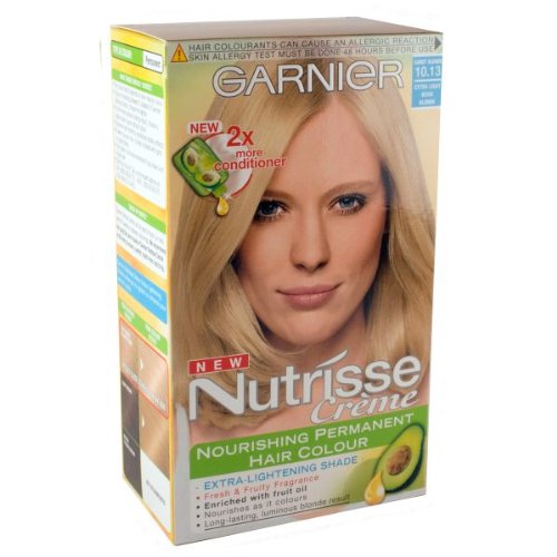 Garnier Nutrisse Creme Nourishing Permanent Hair Colour 10.13 Light Beige Blonde Preisvergleich