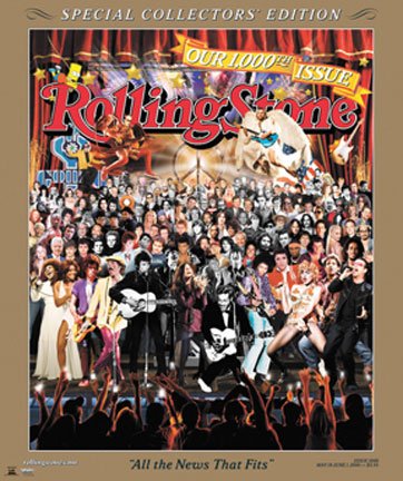Rolling Stone (1,000th Anniversary Issue) Music Poster Print - 24