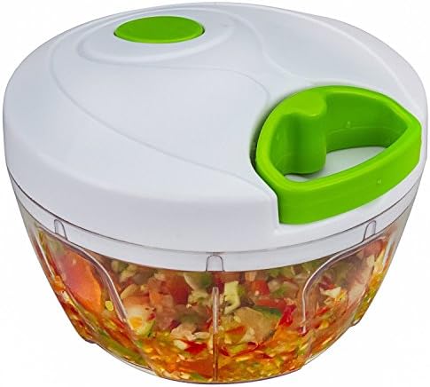 Ekarro All-In-One Mini &amp; Powerful Hand Held Vegetable Chopper, Blender to Chop Fruits, Vegetables, Nuts, Herbs, Onions, Garlics, and Salad