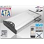 Multimedia 2.5 FESTPLATTEN HDD-Player USB2.0 MP3 DivX JPG VIDEO 2 mit SD/MMC Card Reader SATA HDD