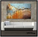 Limited Edition, Hand Embellished, Abstract Painting. 48x30x1.5, textured, Ready to hang. Modern Art. FROM ABOVE - ELOISExxx