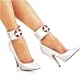 Pleaser Shoes Women's STILETTO, 5-Inch High Heel w/Classic Closed Toe Pump W/Ankle Cuff 204
