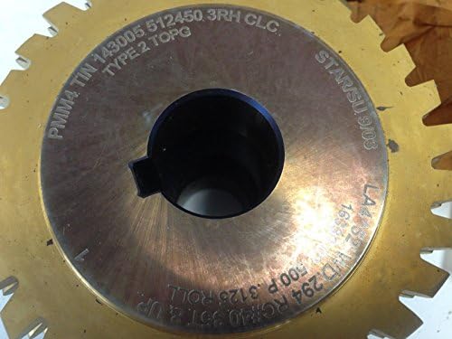 NEW STAR SU PMM4 TIN 143005 512450 3RH CI C LA4 52 GEAR HOB, TYPE 2, TOP G FF