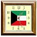 Flag Clock Kuwait FCK5