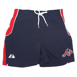 Buy Atlanta Braves Infant Swim Trunks by Majestic Athletic by Majestic