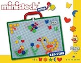 33739 - Ministeck - Koffer mit ca. 150 Pins, � 10, 15, 20 mm, 16 Ornamenten und je 4 Hasen und Entenstecker
