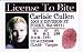 Twilight Carlisle Cullen Licence to Bite ID Card