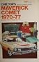 Chilton's Repair and Tune-Up Guide, Maverick and Comet, 1970-77