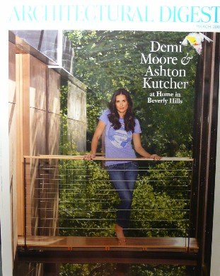 Architectural Digest - March 2007 - Demi Moore & Ashton Kutcher