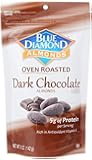 Blue Diamond Almonds, Oven Roasted Dark Chocolate, 5 Ounce