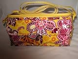 Vera Bradley Mini Cooler Thermal Insulated Lunch Tote Bag Box in Many Colors (Bali Gold) Reviews