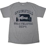 Simpsons Springfield Unathletic Dept. Men's T-Shirt