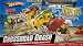 Hot Wheels Crossroad Crash Track Set w 2 Crashers Cars - Head to Head Blasting Battle...