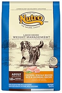 Nutro Core Dry Dog Large Breed Weight Management Adult Dog Food with Chicken Meal, Whole Brown Rice and Oatmeal Formula, 30-Pound Nutro Core Dry Dog Large Breed Weight Management Adult Dog Food with Chicken Meal, Whole Brown Rice and Oatmeal Formula, 30-Pound