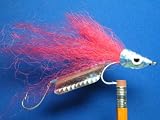 NEW FLIES Holographic & Glow in the Dark Tandem Hook Sinking Head Fly #40