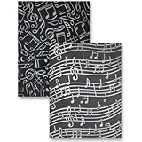 Spellbinders EL-011 M-Bossabilities Reversible Embossing Folder, Music