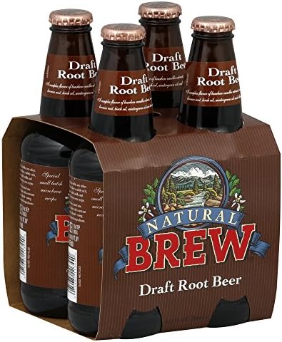 Natural Brew Rootbeer 4 pack 48.0 FO
