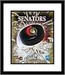 Ottawa Senators NHL Framed 8x10 Photograph Team Logo and Hockey Puck