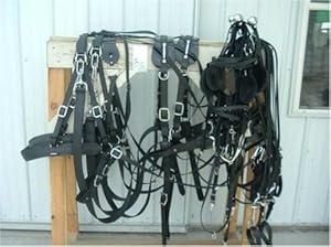 Amish Made Biothane Draft Horse Team Harness