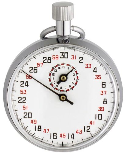 Stoppuhr Timeguard Metall verchromt