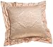 Croscill Medici Square Pillow, Rose Quartz