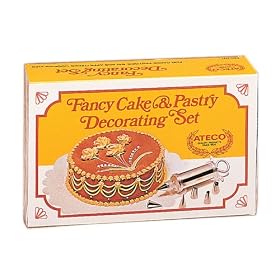 Ateco 7-Piece Fancy Cake and Pastry Decorating Set by Harold Import Company, Inc.