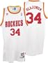 Hakeem Olajuwon Jersey: adidas White Throwback Swingman #34 Houston Rockets Jersey