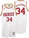 Hakeem Olajuwon Jersey: adidas White Throwback Swingman #34 Houston Rockets Jersey