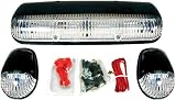 Recon 264155CL Clear Cab Roof Lights 2002-2007 Chevy & GMC CK Series Heavy Duty Pickup (3-Piece Set)