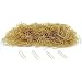1000 Gold U-Pins Jewelry Display Chain Pad Showcase