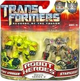 Transformers 2: Revenge of the Fallen Movie Robot Heroes 2-Pack Starscream Vs. Autobot Springer