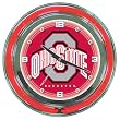 Ohio State University Neon Clock - 14 inch Diameter