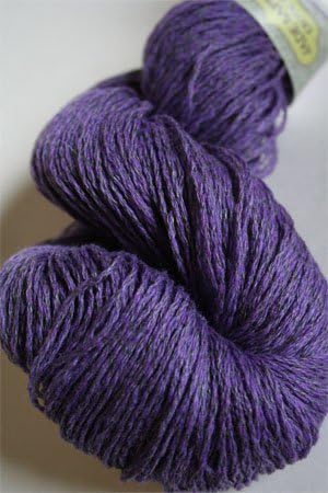 Jade Sapphire Sylph - Cashmere & Linen Yarn (S12 Purple Wind)