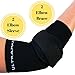 Elbow Sleeve and Brace (Large, Black) Includes 2 Elbow Sleeves and 2 Elbow Braces