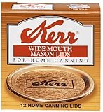 Kerr #00088 Kerr 12 PK Wide Mouth Jar Lids by JARDEN HOME BRANDS